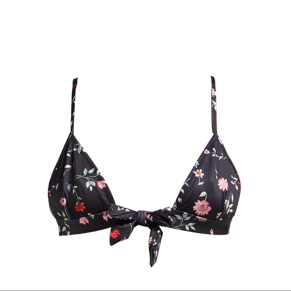 Ganni Jackson Floral Bikini Top - Picture 3 of 5